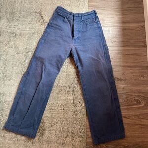 Jesse Kamm Blue Handy Pants